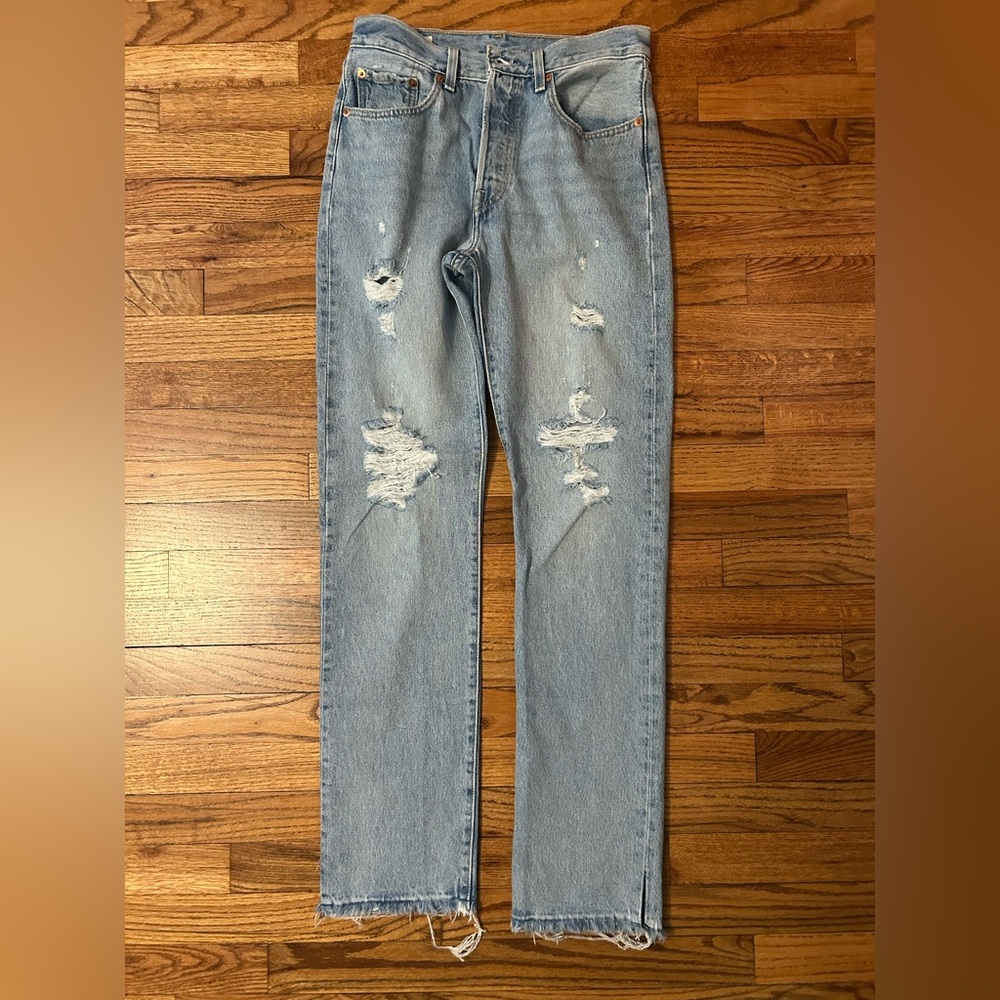 Levi’s 501 Original Fit Women’s Jeans - Picture 3 of 14